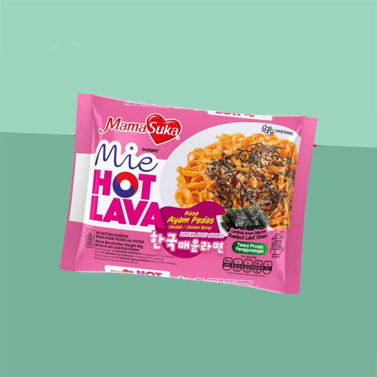 Mie Hot Lava Rasa Ayam